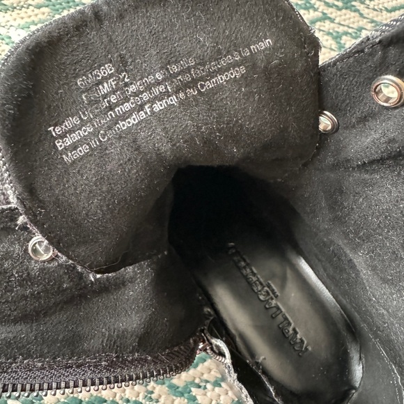 KARL LAGERFELD womens combat boots - Picture 12 of 15